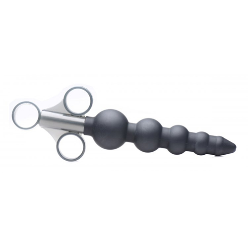 Gleitmittelapplikator aus Silikon mit abgestuften Perlen von Master Series günstig kaufen