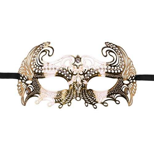 EasyToys – Venezianische Maske aus Metall in Gold von Easytoys Fetish Collection günstig kaufen