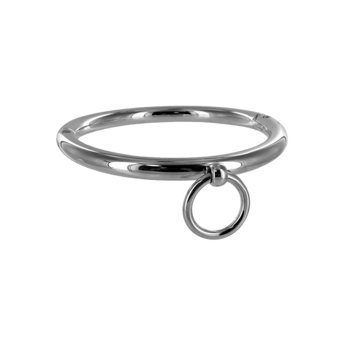 Halsband aus Stahl mit Ring von Master Series günstig kaufen